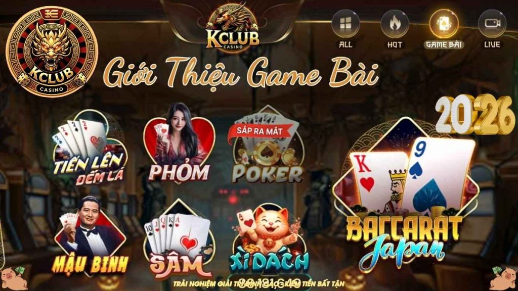 Vì sao game thủ ưa chuộng game bài đổi thưởng Kclub?