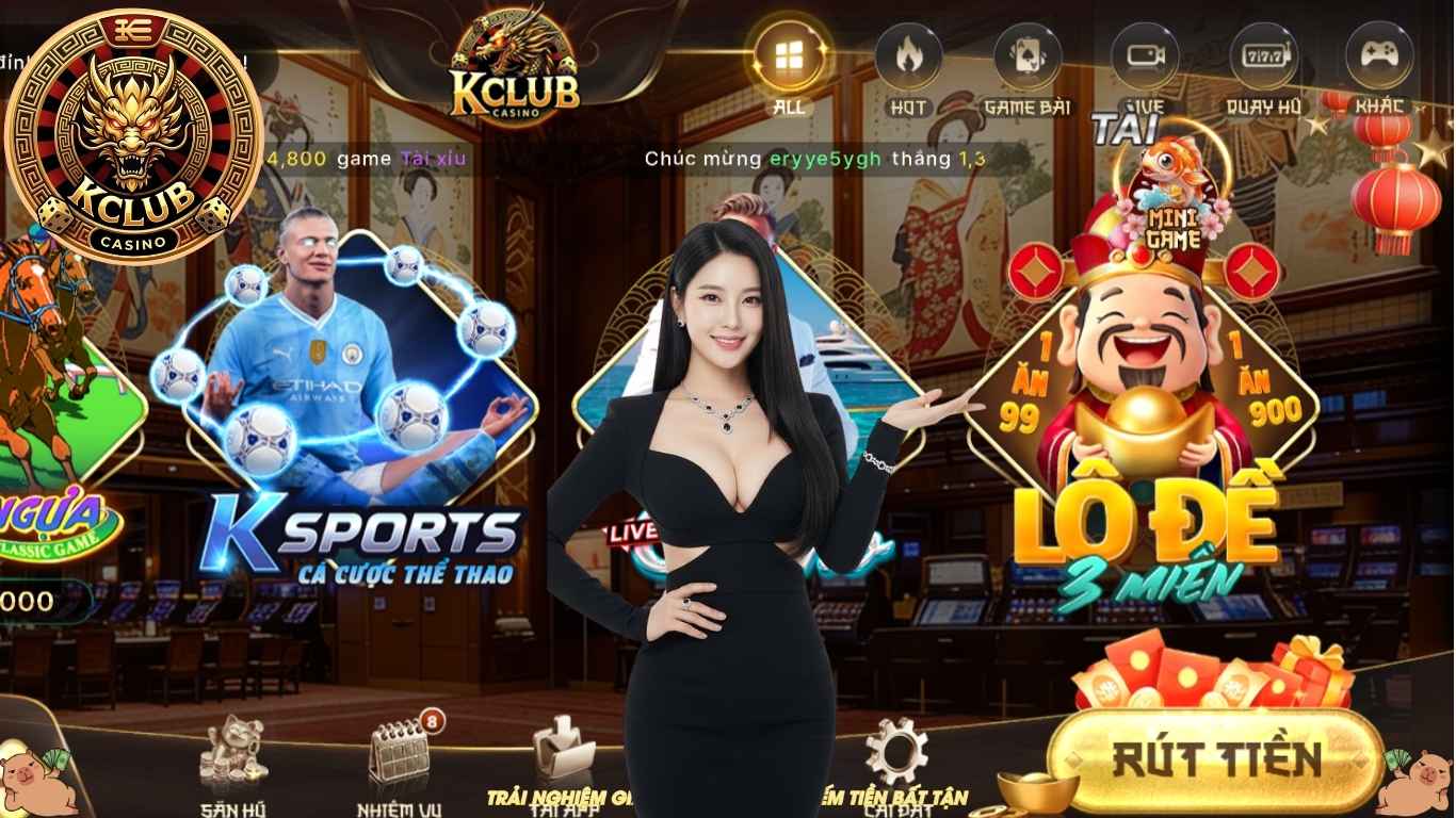 Những điểm nổi bật của sảnh chơi xổ số Kclub